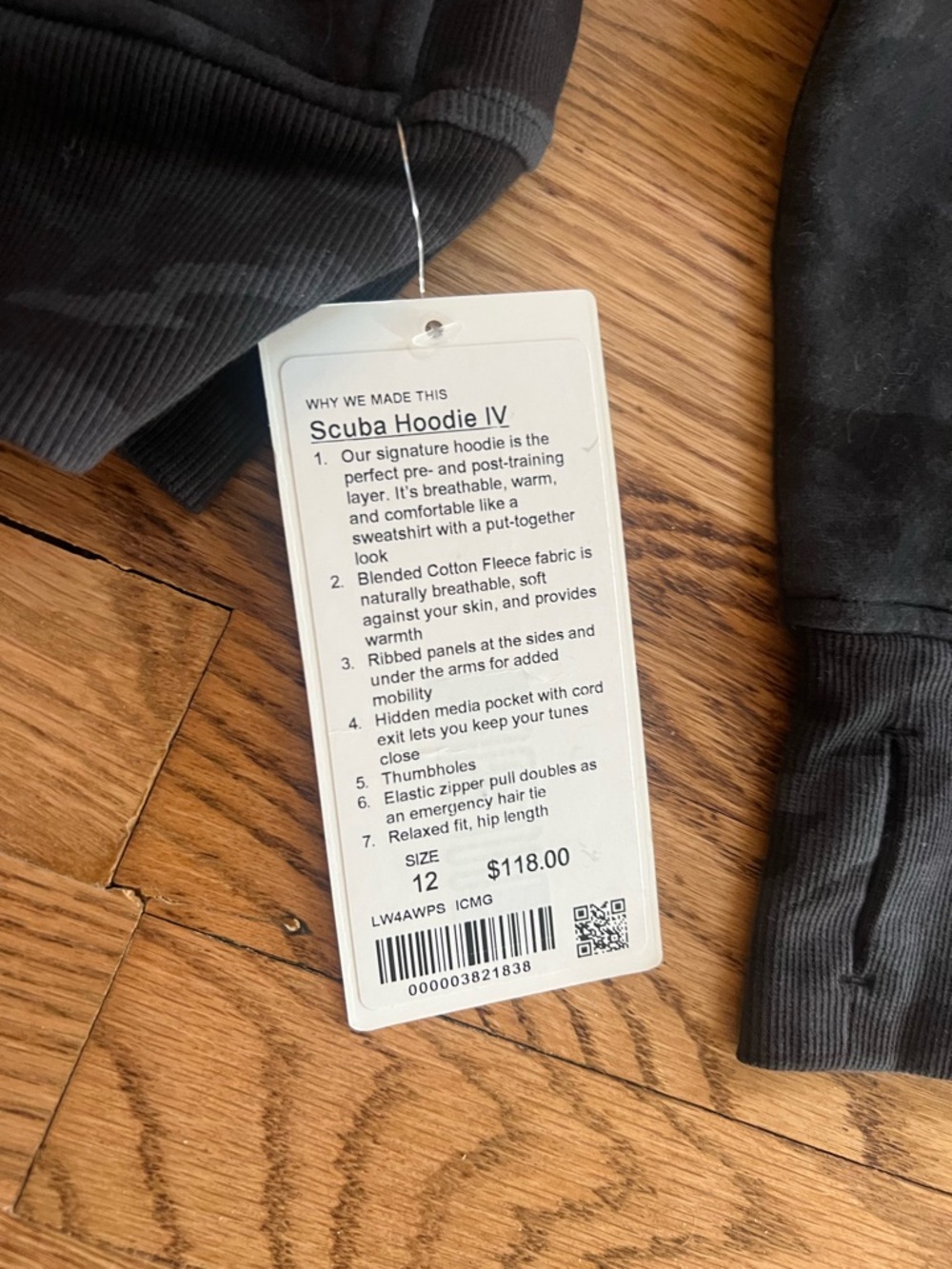 Montauk Lululemon Camo Scuba Hoodie - Picture 2 of 4